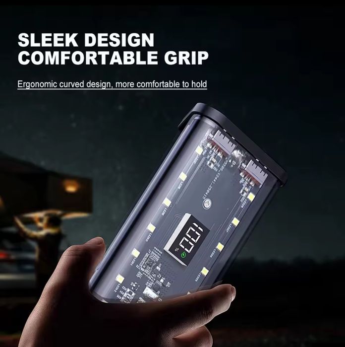 Кейс для самостійної сборки powerbank 'KyberPank' 6 шт та 8шт 18650