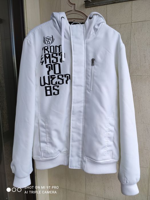 Casaco branco tamanho M