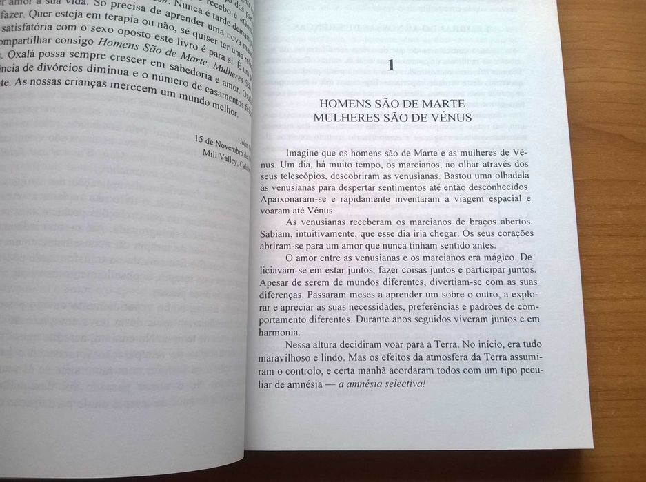 Os Homens são de Marte as Mulheres de Vénus - John Gray