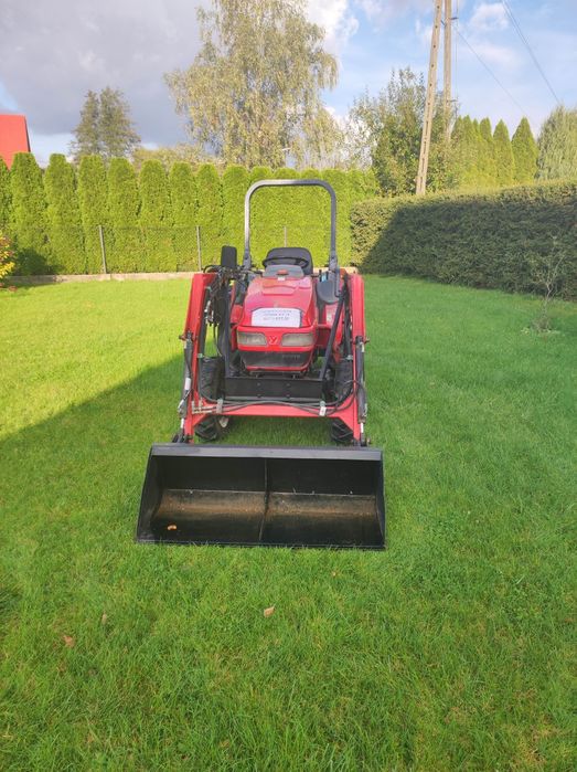 Traktorek ogrodowy yanmar f200/af24 ładowacz czołowy tur