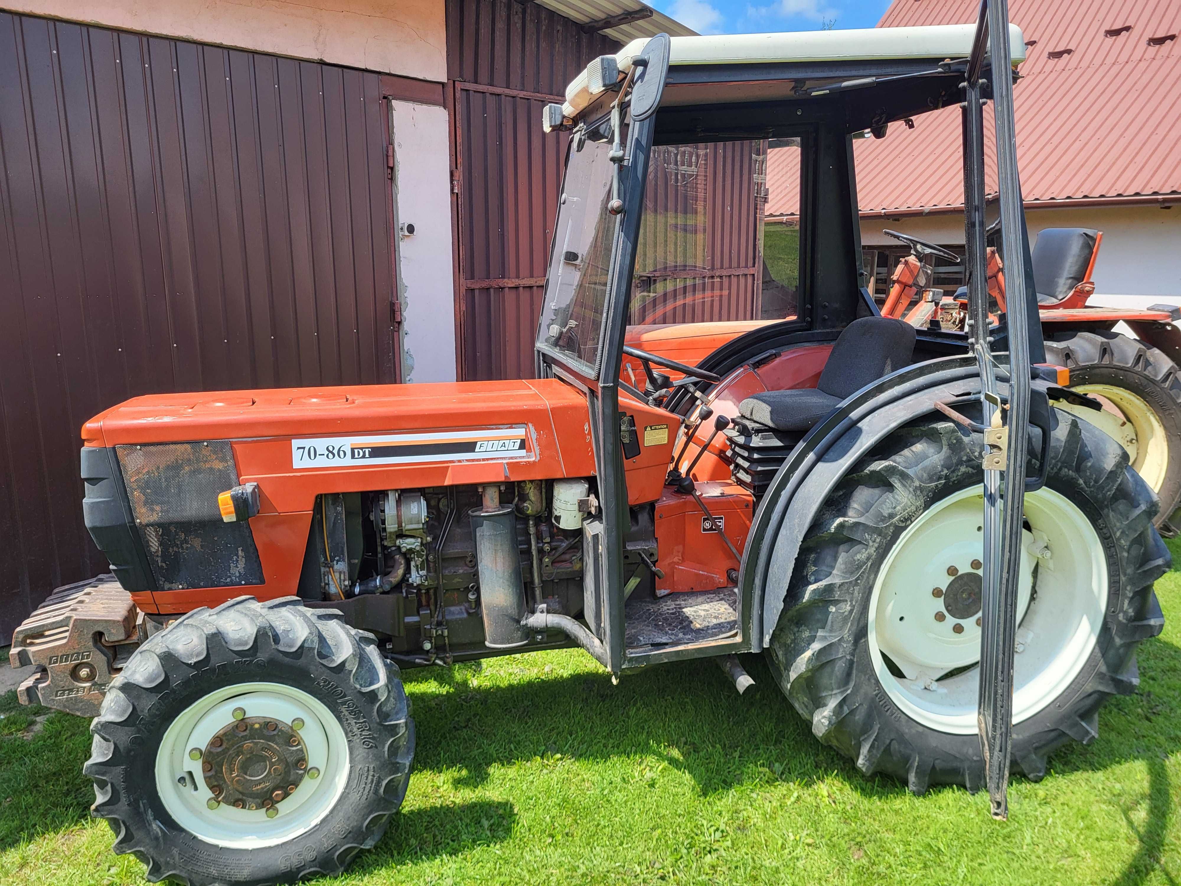 Traktor Fiat jak Same wąski ogrodnik
