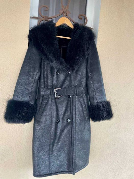 Дублёнка женская, р. 42 Дублянка жіноча овчина + тоскана