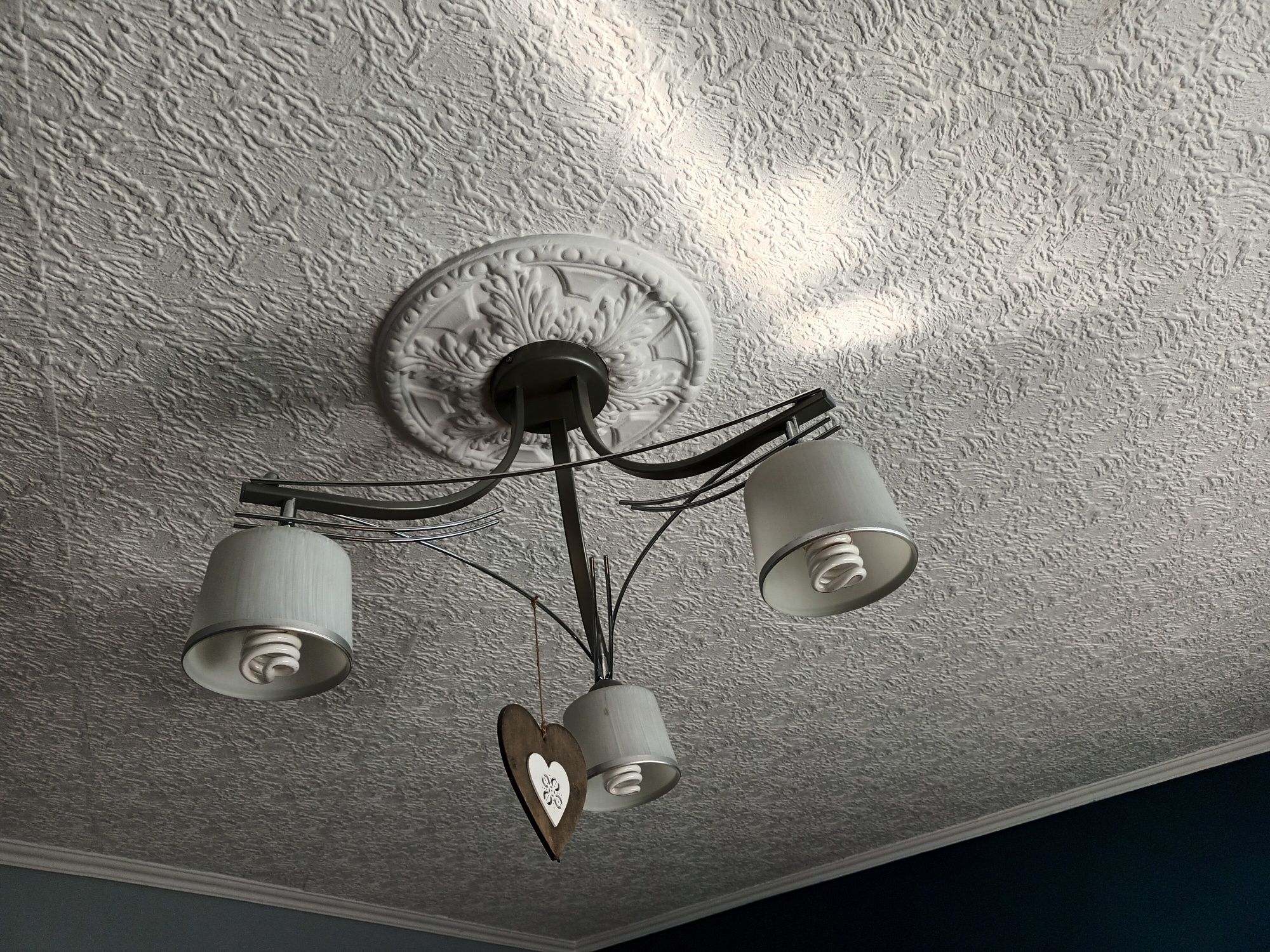 Lampa potrójna  sufitowa