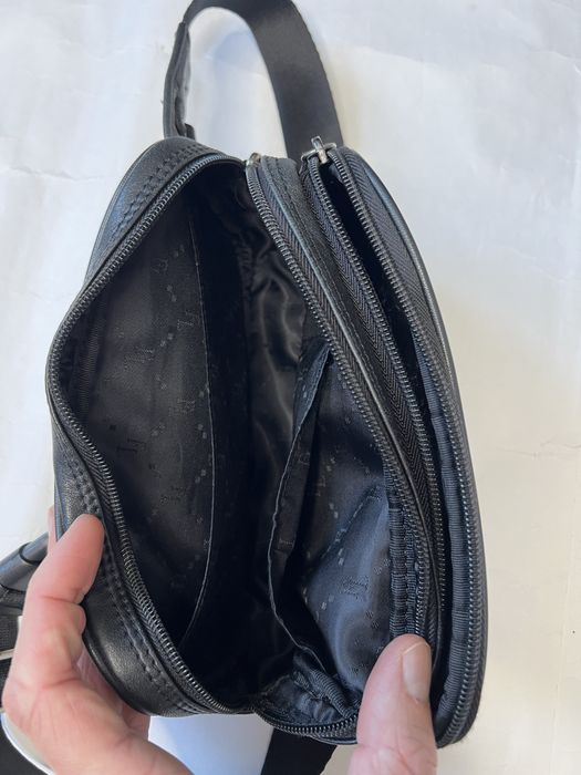 Кожаная сумка на пояс бананка Francinel Paris