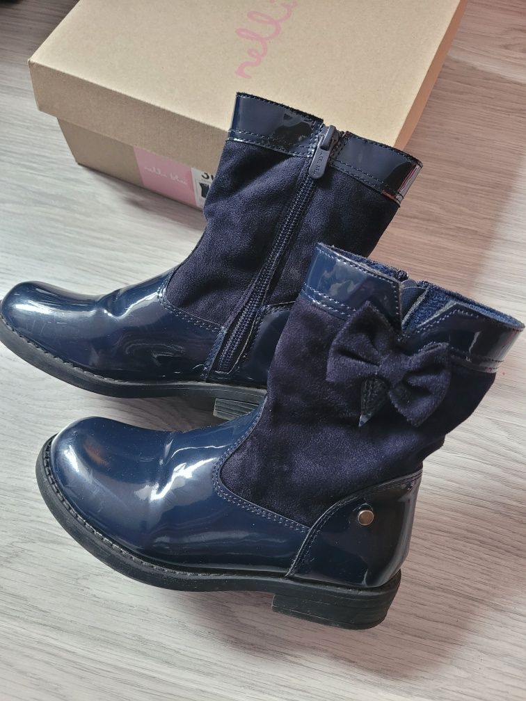 30 nelli blu CCC kozaki botki lakierki