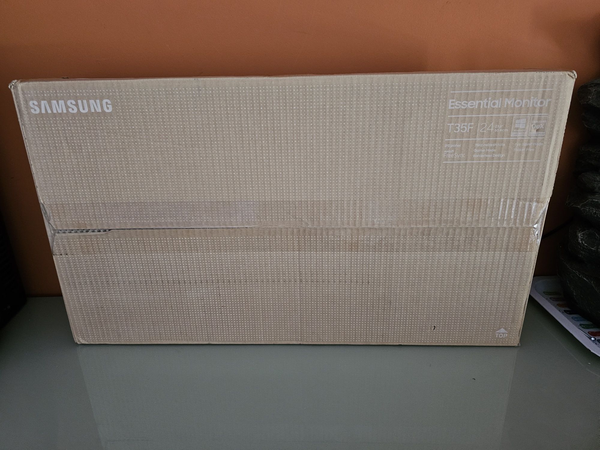 Samsung Monitor F24T352FHR, 24 polegadas, painel IPS, resolução Full H