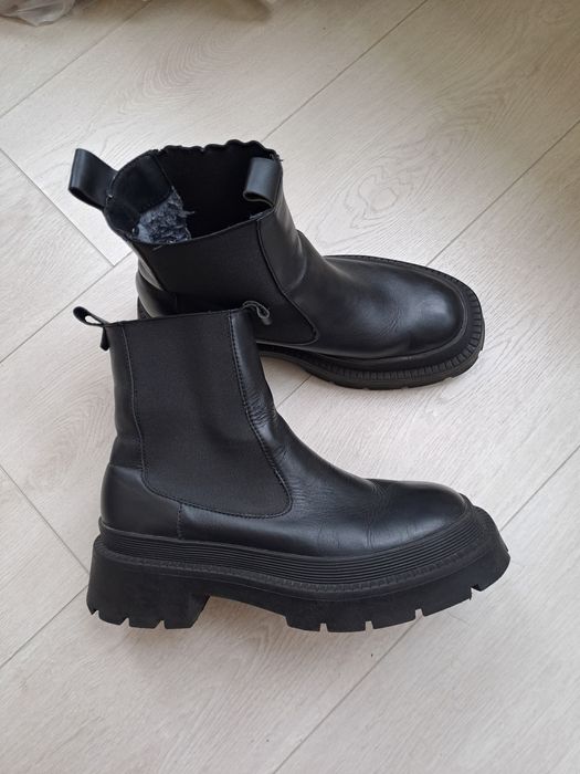 Кожаные ботинки/челси женские