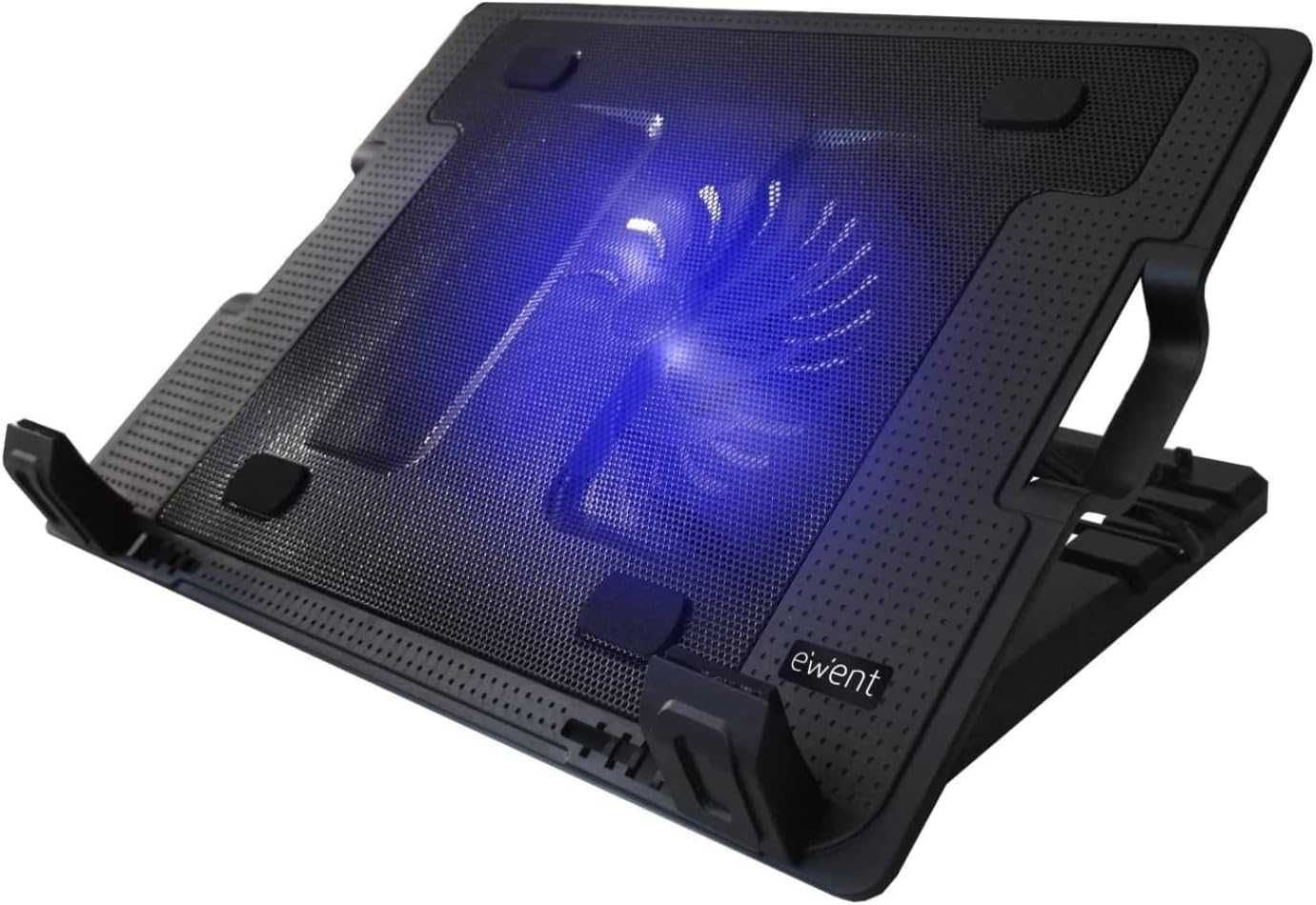 Cooler para portátil laptop 17" com/sem led refrigeração alumínio usb