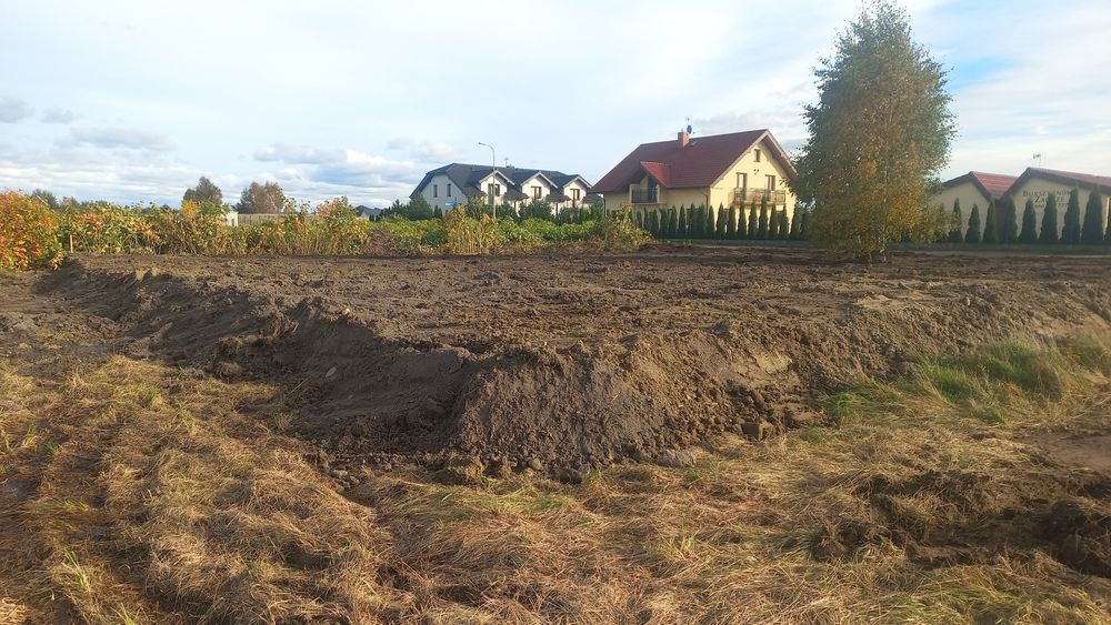 Nawożenie działek budowlanych oraz terenów podmoklych