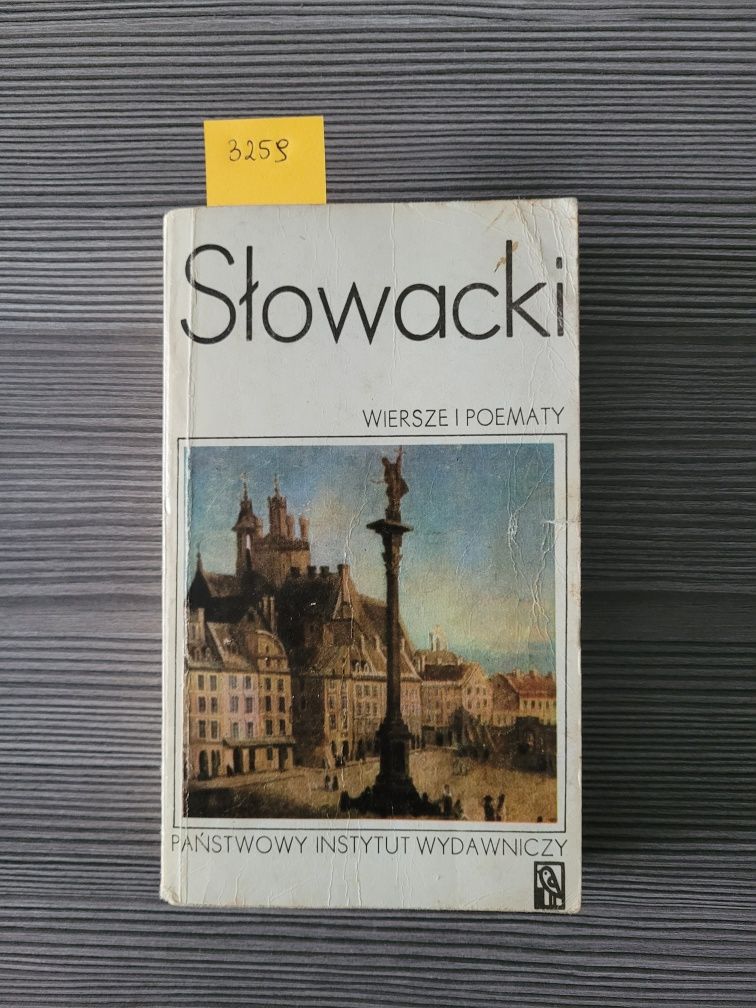 3259. "Wiersze i poematy" Juliusz Słowacki