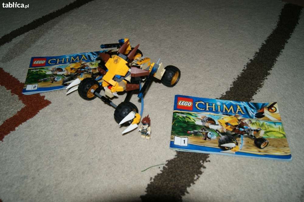 Klocki LEGO CHIMA 70002 Lwi atak Lennoxa Lennoksa Lenoxa Lenoksa