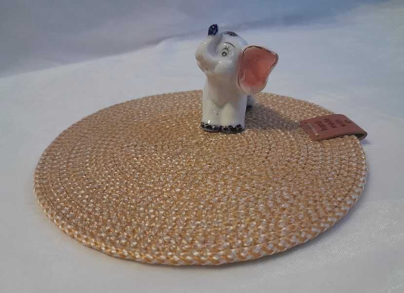 Набір 3 шт. килимків під чашку, келих, склянку. Беж. Placemat Handmade