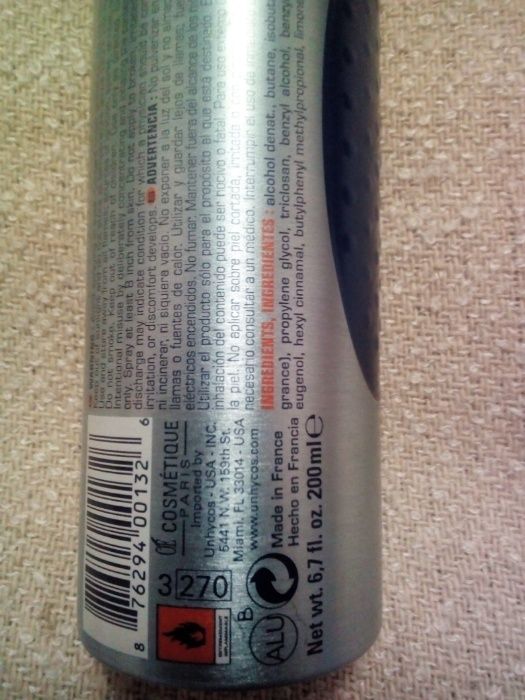 Дезодорант Мужск. ФРАНЦИЯ ! MP-3 MUSK ! и FUGERE !200 ml ! Суперцена !