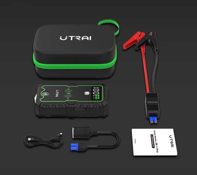MOCNE Urządzenie rozruchowe UTRAI powerbank akumulator 2500A booster