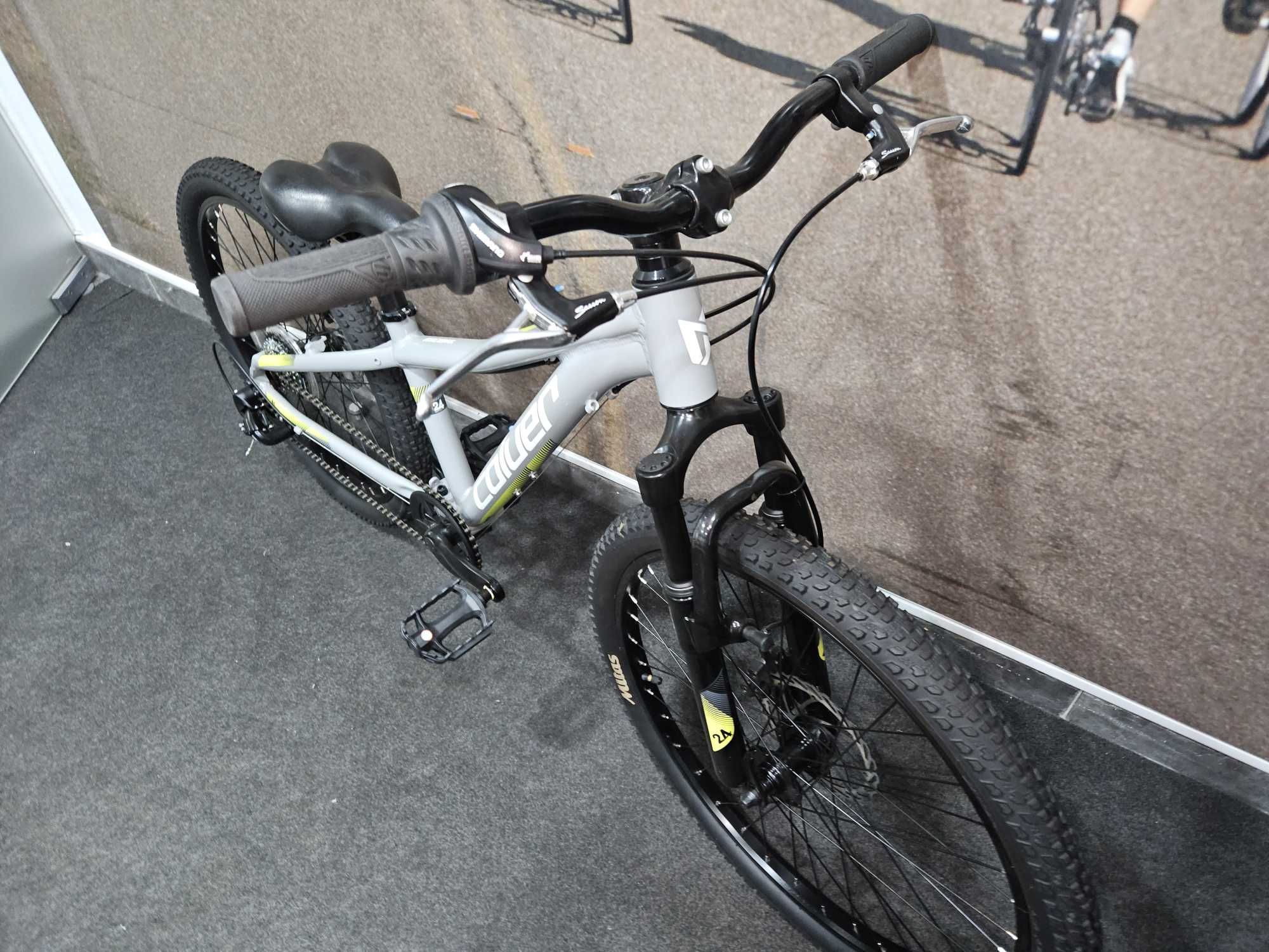 Coluer Ascent 242 MC Alu. 24 Disco Mecânico 21Vel. Cinza