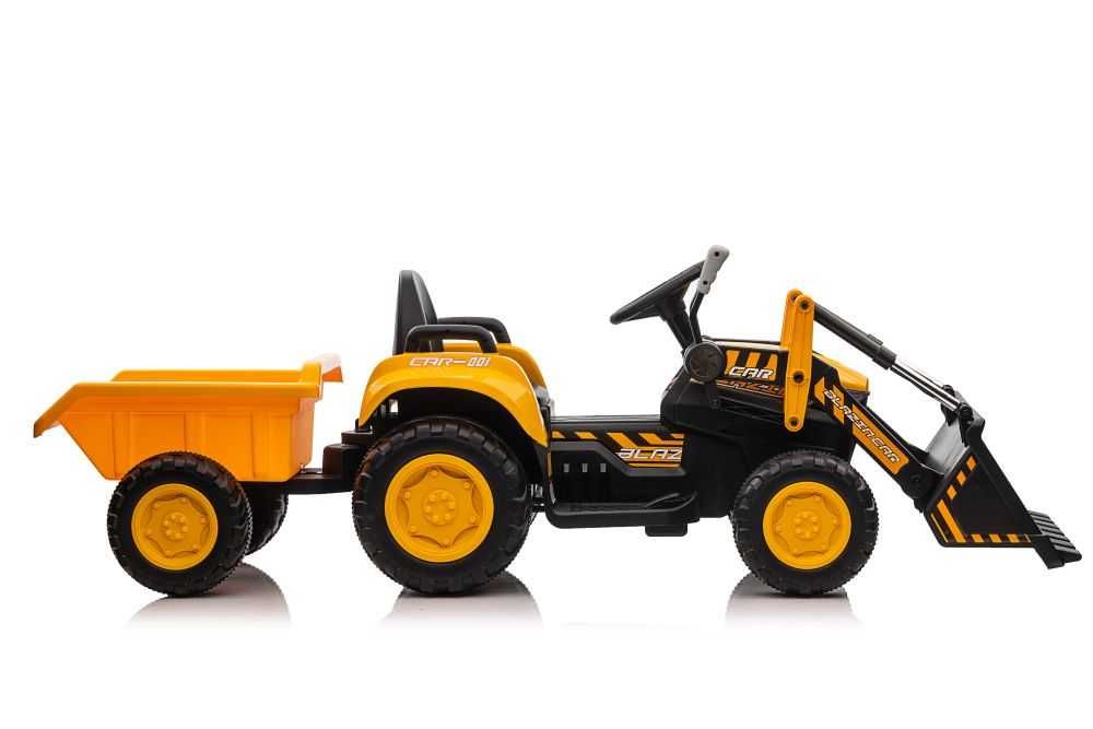 Traktor  Z łyżką BW-X002ANa Akumulator +  przyczepa