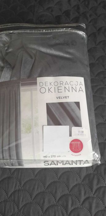 Zasłona grafitowa 140/270