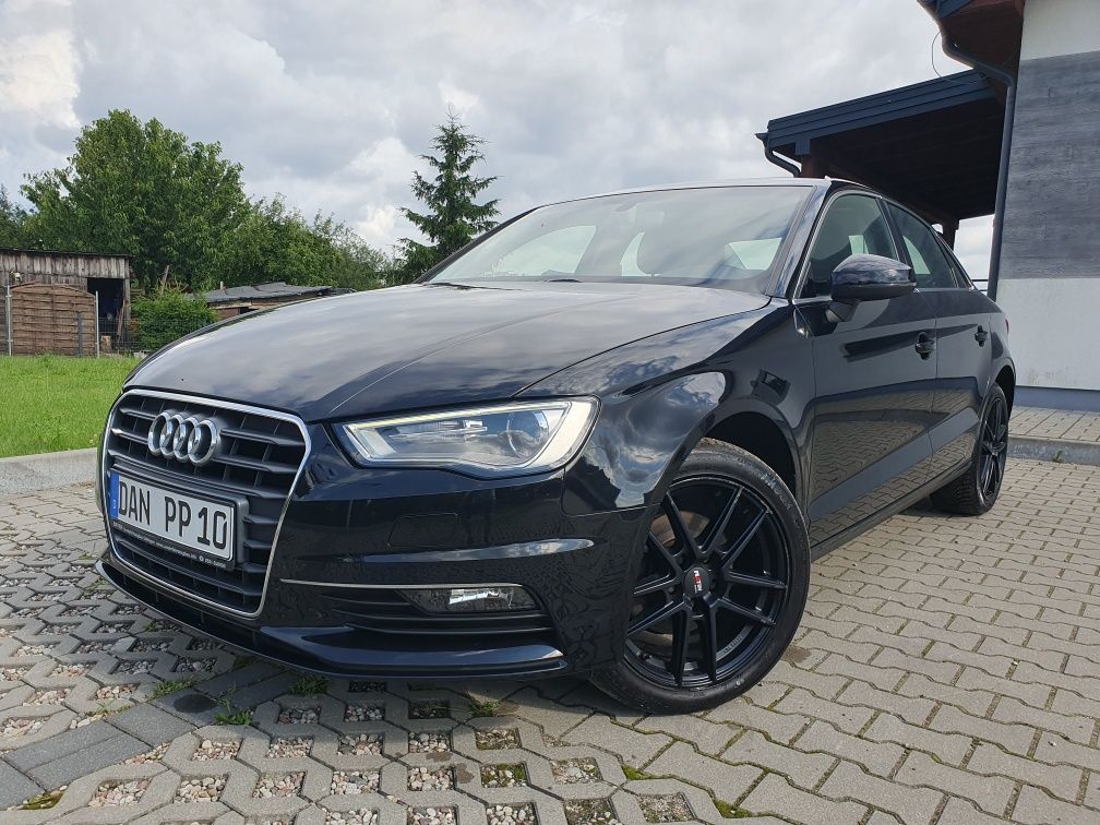*Audi A3 1.6TDI*Automat*Bi-Xenon*LEDY*NAVI*PÓŁ-SKÓRA*Bezwypadkowy*