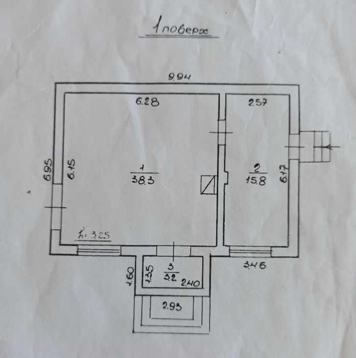 Продається приміщення магазину с. Лопушно, Самбірський р-н, Львів.обл.