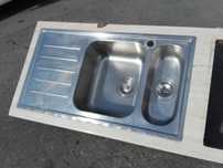 Zlew INOX - 90 x 50 cm - Stalowy IKEA Boholmet Stal Zlewozmywak +DOWÓZ