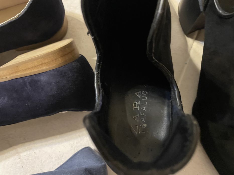 Sabrinas e botins de senhora