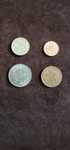 Lote de 4 moedas