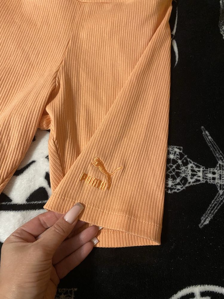 Велосипедки puma в рубчик