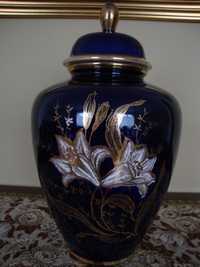 Kobaltowy wazon amfora