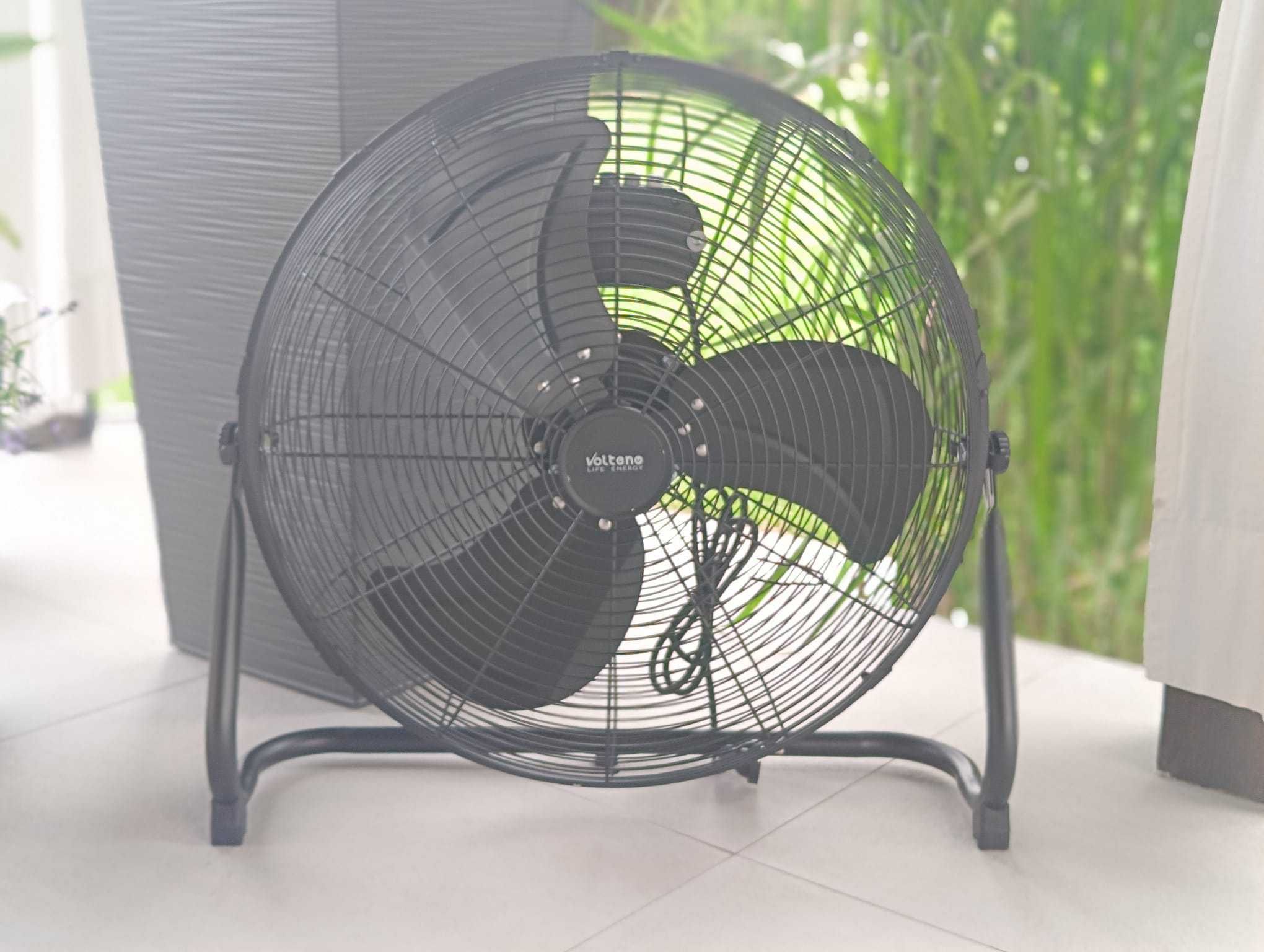 Cyrkulator podłogowy 200W średnica śmigłą 49cm cichy mocny regulacja