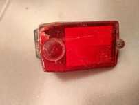 Stara tylna lampka rowerowa Romet PRL Wigry jubilat flaming