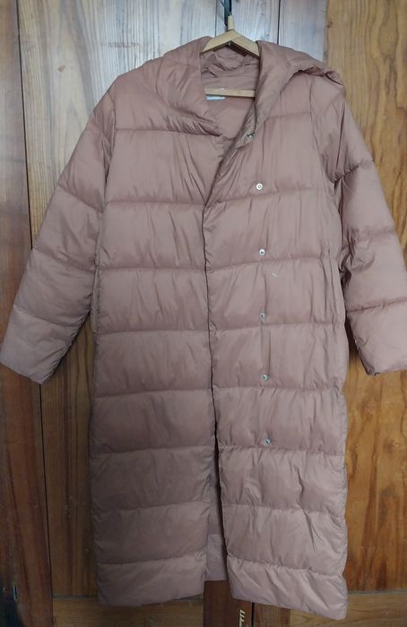 Зимовий пуховик довгий
