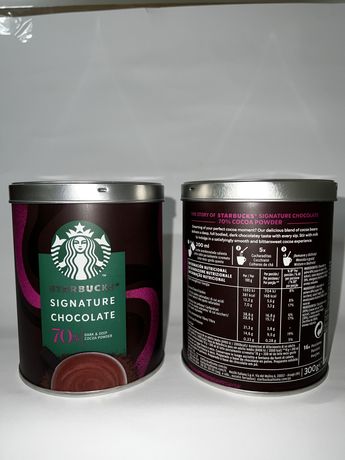 Starbucks Гарячий шоколад 70 % старбакс