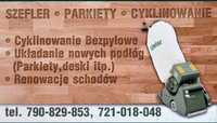 Cyklinowanie bezpyłowe,renowacje schodów,układanie nowych,parkiety.