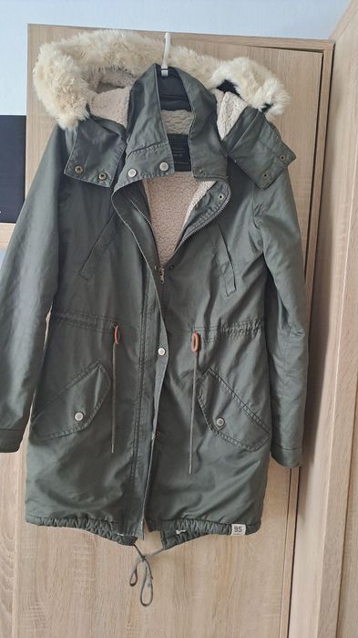Kurtka parka na zimę