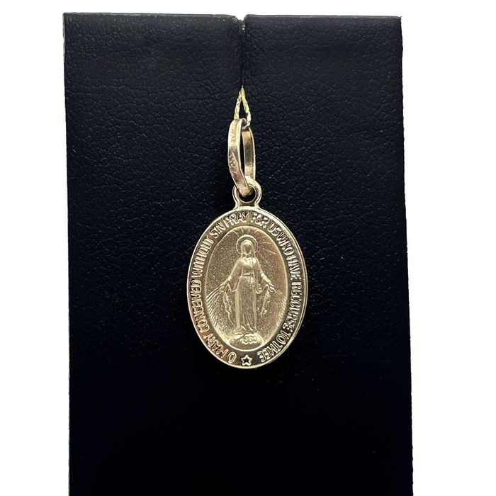 Nowa Złota Zawieszka Próby 585 0,89g Matka Boska