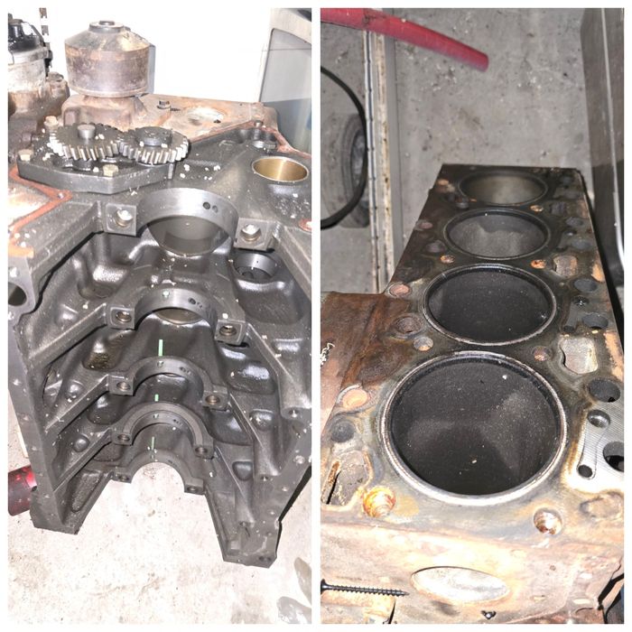 Silnik Cummins 4.5 wszystkie części