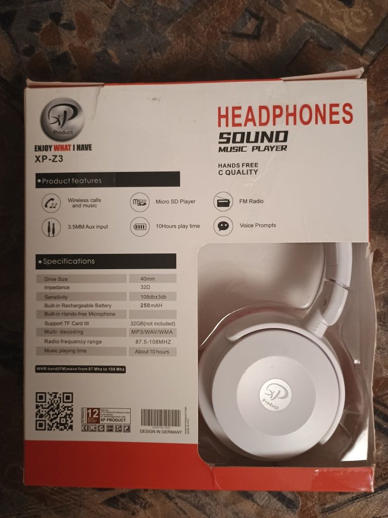XP-Z3 "ENJOY WHAT I HAVE" Sound Music Player.