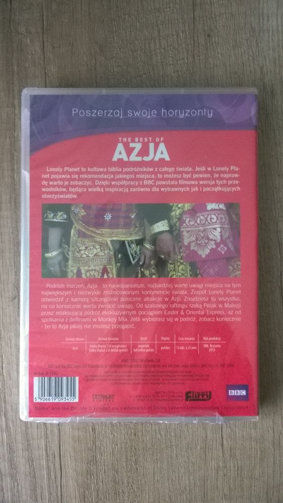 BBC The Best Of Azja - 2 x DVD.