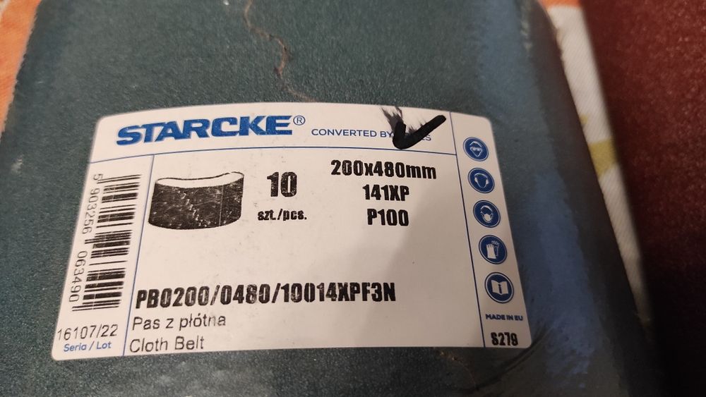 Cykliniarka do podłogi, parkietu, szlifierka - Scorpions