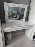 Ikea Malm biurko/toaletka + lustro rezerwacja