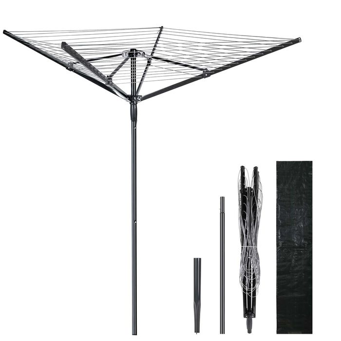 Сушка для білизни rotary clothes line 50м сушарка садова