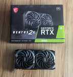 Karta graficzna MSI GeForce RTX 3050 VENTUS 2X OC 8GB GDDR6 GWARANCJA