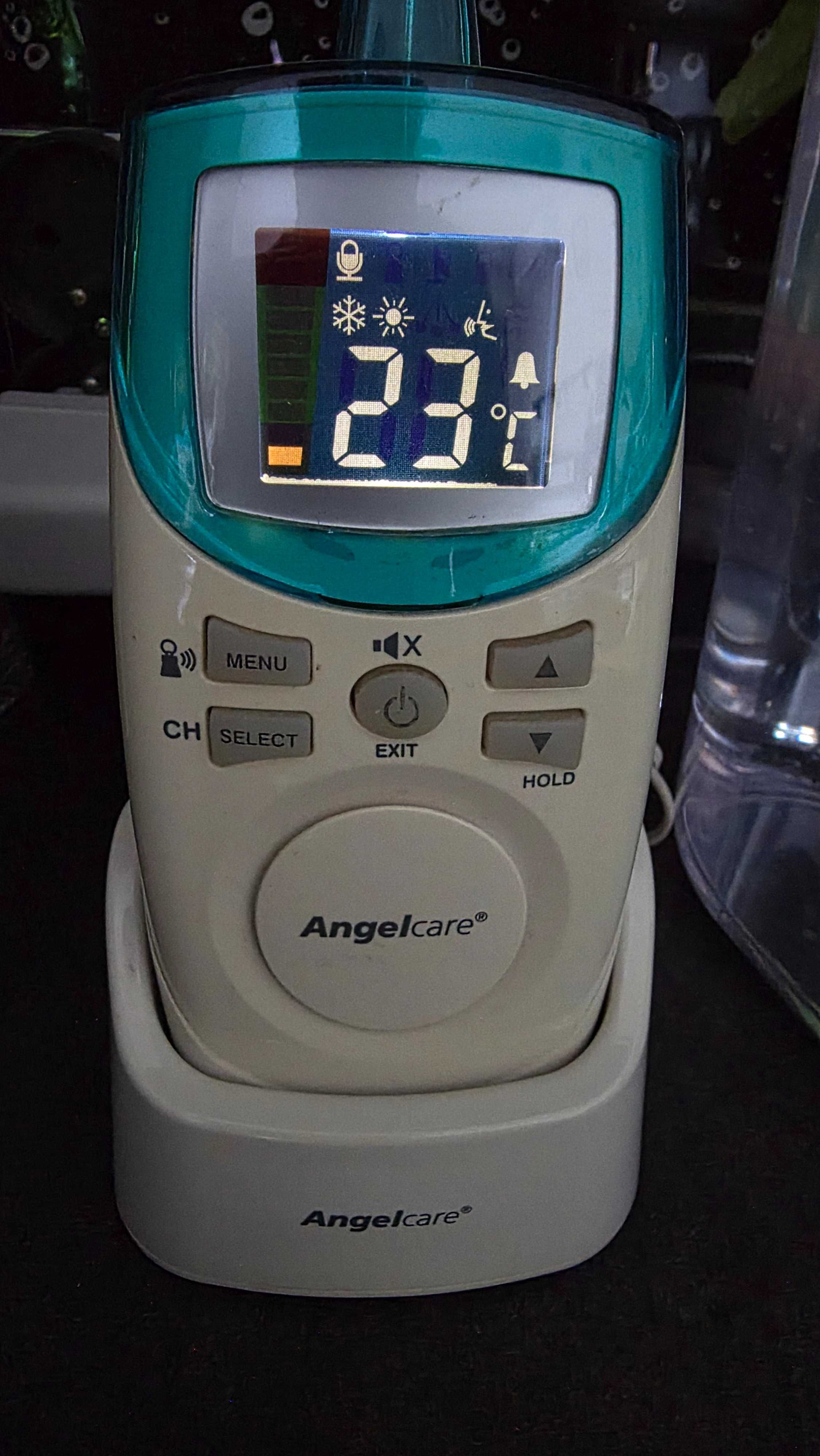 Angelcare monitor oddechu + niania AC401