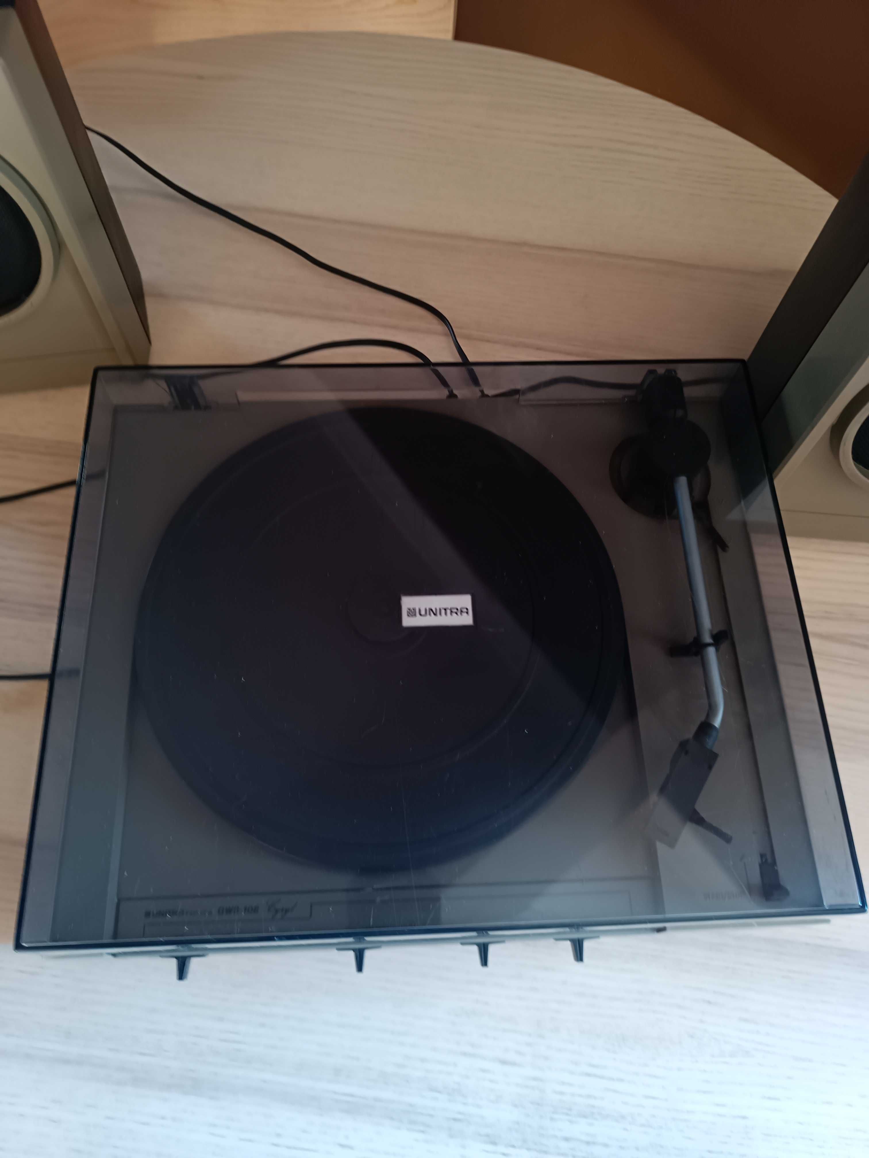 Gramofon adapter UNITRA GWS 108 i głośniki