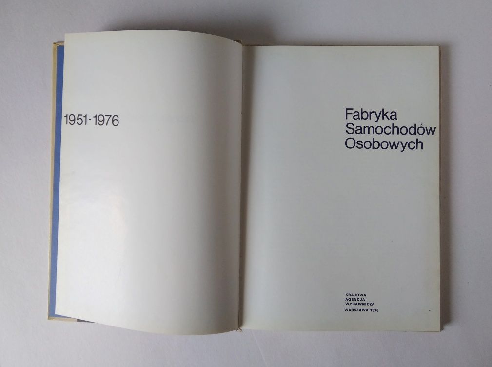 Stary album Fabryka Samochodów Osobowych auta PRL Polonez Syrena Fiat