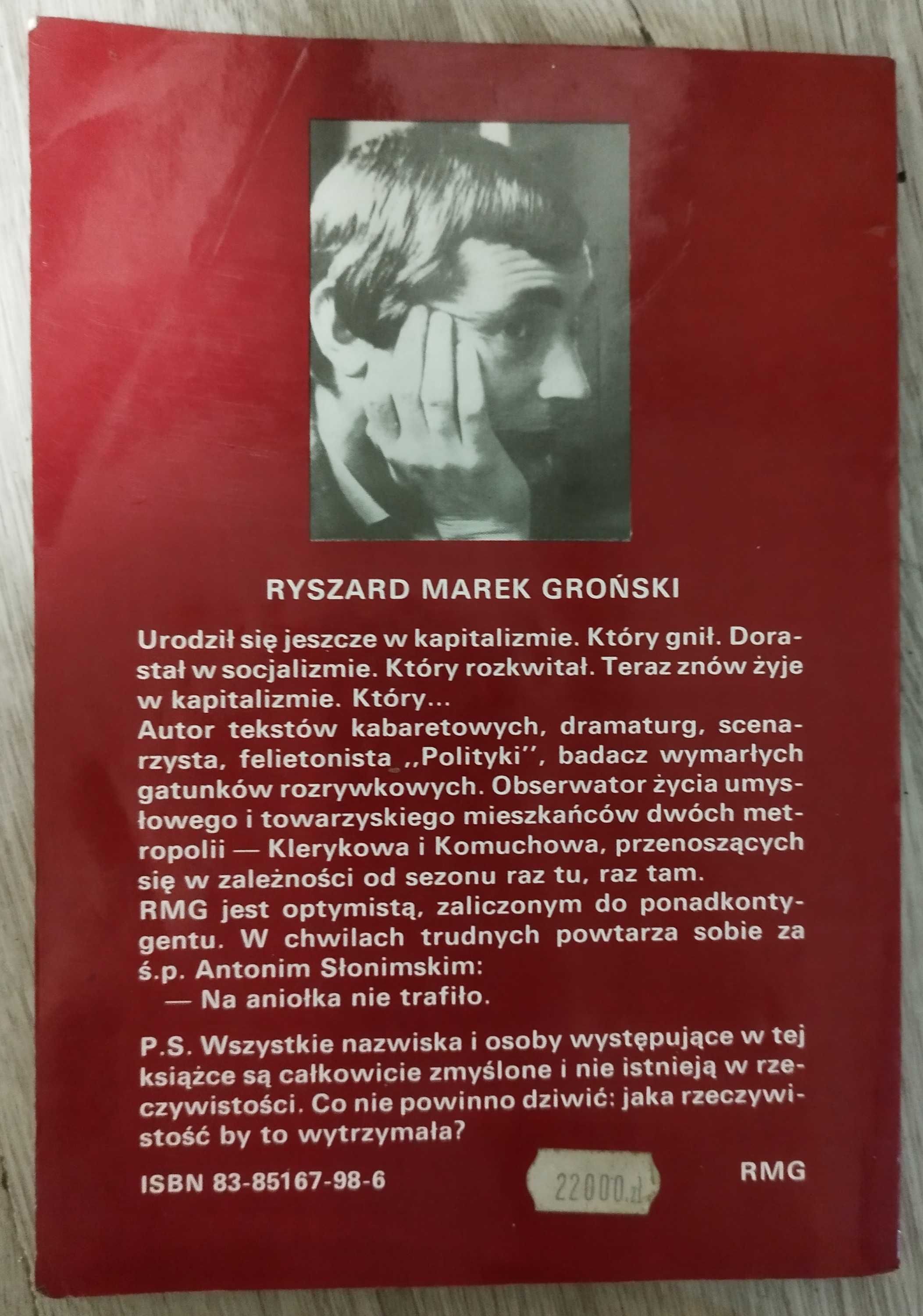 Ryszard Marek Groński "Puszka z Pandorą"