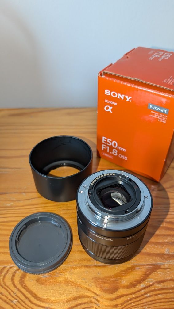Obiektyw Sony E 50mm F1.8