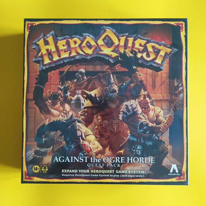 Jogo Tabuleiro Hero Quest Against the Ogre Horde Expansão