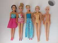 5 lalek Barbie w super stanie