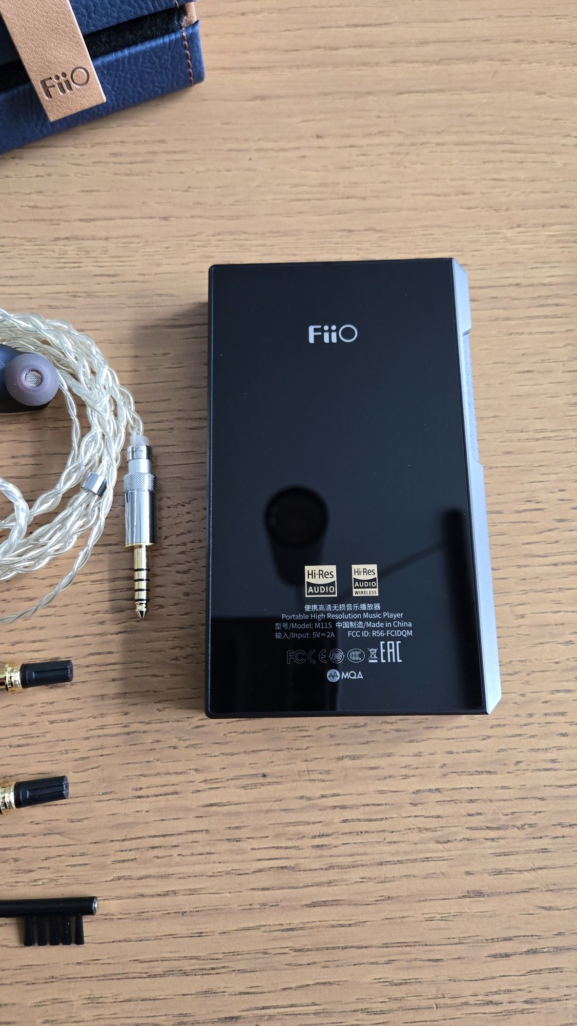 Плеєр fiio m11s + навушники fiio FH5s
